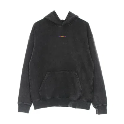 Propaganda Men's Lightweight Hooded Sweatshirt Ribs Gradient Hoodie Stone/multi
