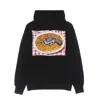 Propaganda Men's Lightweight Hooded Sweatshirt Spaghetti Hoodie Black In Black