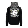 Propaganda Men's Lightweight Hooded Sweatshirt Triangle Pain Hoodie Black In Black