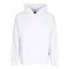 Propaganda Men's Lightweight Hooded Sweatshirt Triangle Panther Hoodie White In White