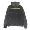 Propaganda Men's Lightweight Hoodie Logo Hoodie Stone Washed In Stone Washed