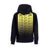 Propaganda Men's Ribs Hoodie Black In Black