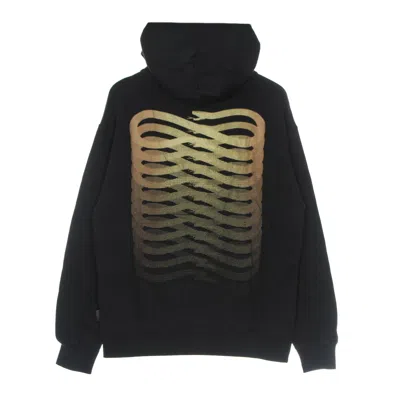 Propaganda Men's Ribs Metal Hoodie In Black/gold