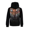 Propaganda Men's Ribs Tiger Hoodie Black In Black