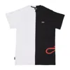 Propaganda Men's T-shirt Logo Double Tee White/black In Multi