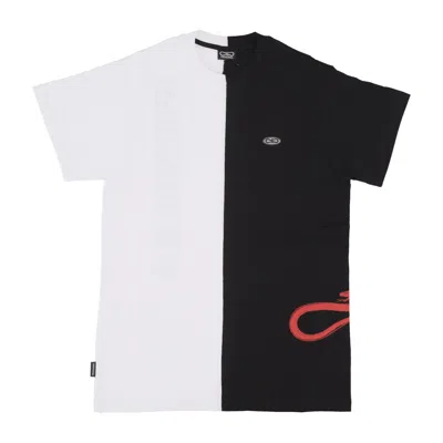 Propaganda Men's T-shirt Logo Double Tee White/black In Multi