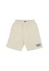 Propaganda Men's Tracksuit Shorts Logo Embroidery Sweatshort Gravel In Neutral