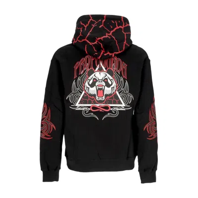 Propaganda Men's Triangle Panda Hoodie Black