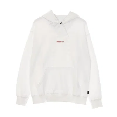 Propaganda Ribs Biggie Hoodie White Men's Lightweight Hooded Sweatshirt