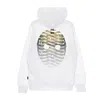 Propaganda Ribs Icon Mask Hoodie White Men's Hoodie In White