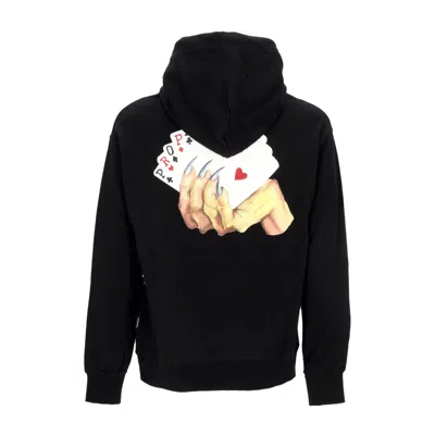 Propaganda Royal Flush Hoodie Black Men's Lightweight Hooded Sweatshirt
