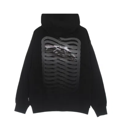 Propaganda Wise Ribs Icon Hoodie Black Men's Lightweight Hoodie