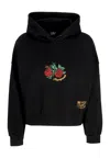 Propaganda Women's Short Hoodie W Mantis Croptop Hoodie Black In Black