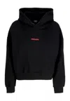 Propaganda Women's Short Hoodie W Women Ribs Assault Croptop Hoodie Black In Black