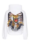 Propaganda Women's Short Hoodie W Women Ribs Assault Croptop Hoodie White In White