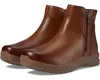 Propã©t Propet Delphi Wfa006l Womens Us 11 Brown Leather Side Zipper Ankle Boots Zogg235