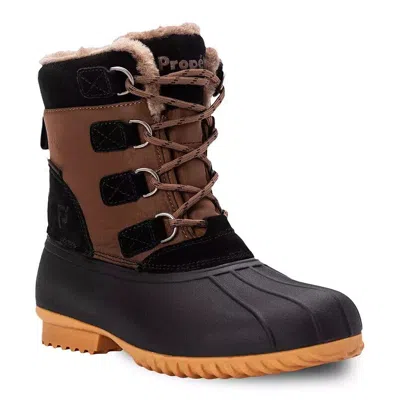 Propã©t Propet Ingrid Wbx072n Duck Boots Womens Us 6 Black Suede Ankle Waterproof Khd426