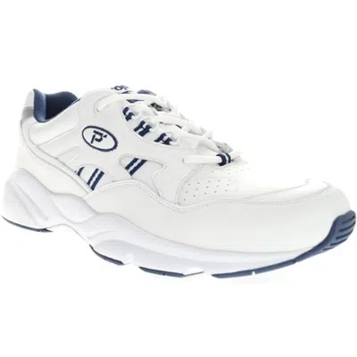 Propã©t Propet Stability Walker Sneakers Men's N White Leather Walking Shoes Rhs8243