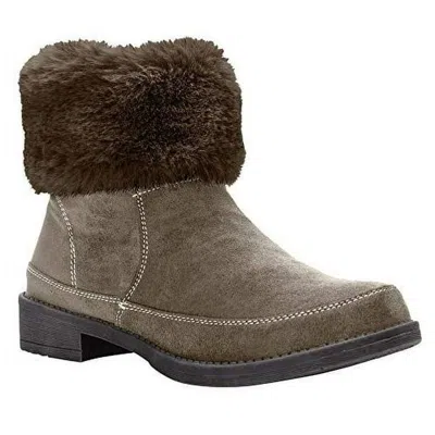 PROPÃ©T PROPET TABITHA WFV035PSMT BOOTS WOMEN'S SMOKED TAUPE ANKLE BOOTIE JOBB1914