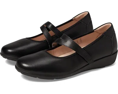 Propã©t Propet Yara Wcx023l-001 Flats Women's 8 Black Leather Comfort Mary Jane Rhs2964