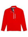 Properly Tied Arctic Pullover In True Red In Multi