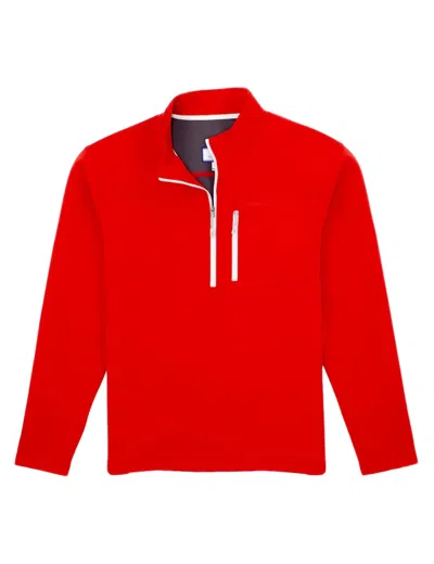 Properly Tied Arctic Pullover In True Red In Multi