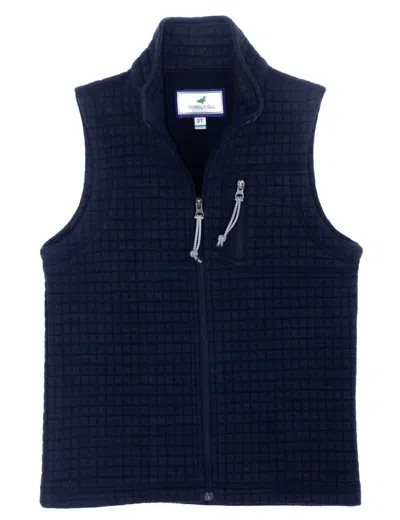 Properly Tied Kids' Boy's Delta Vest In Navy In Blue