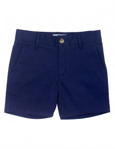 Properly Tied Kids' Boy's Patriot Short In Marine Navy In Blue