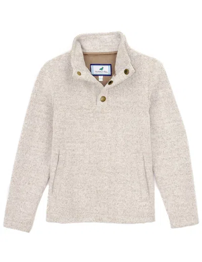 Properly Tied Kids' Boy's Upland Pullover Jacket In Cream In Neutral