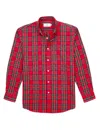 Properly Tied Men's Classic Flannel In Yuletide In Multi