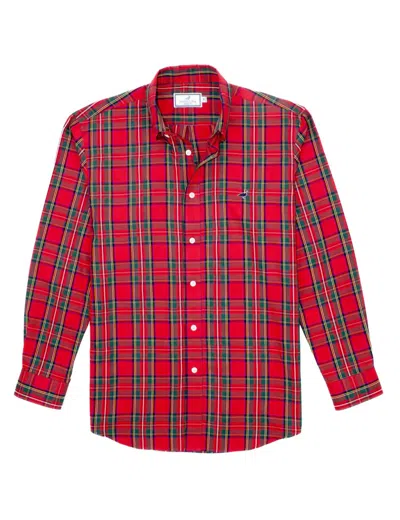 Properly Tied Men's Classic Flannel In Yuletide In Multi