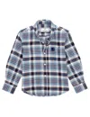 Properly Tied Men's Classic Flannel Shirt In Forest In Green