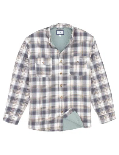 Properly Tied Men's Cypress Shirt Jacket In Hemlock In Multi