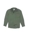 Properly Tied Men's Harvest Workshirt In Olive In Green