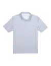 Properly Tied Men's Inlet Polo In Spring Boil In Blue