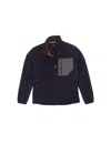 Properly Tied Men's Peak Softshell Jacket In Pitch Black In Black