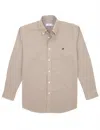 Properly Tied Men's Seasonal Sport Shirt In Timber In Brown