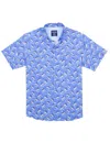 Properly Tied Men's Shordees Summer Shirt In Marlin In Multi