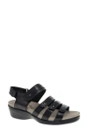 Propét Ainsley Wedge Sandal In Black