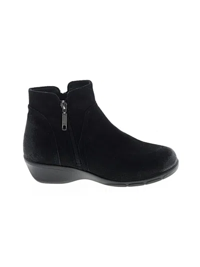 Pre-owned Propét Ankle Boots In Black