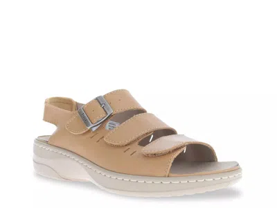 Propét Propet Breezy Walker Sandal In Brown