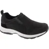 Propét Cash Mens Suede Walking Casual And Fashion Sneakers In Animal Print