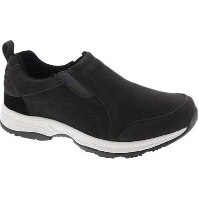 Propét Cash Mens Suede Walking Casual And Fashion Sneakers In Animal Print