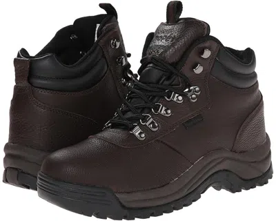 Propét Cliff Walker M3188bro Men Brown Leather Waterproof Hiking Boots Zpo3289