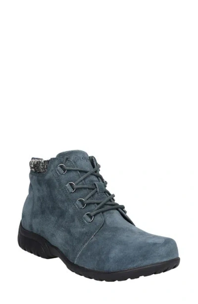 Propét Delaney Water Resistant Bootie In Blue