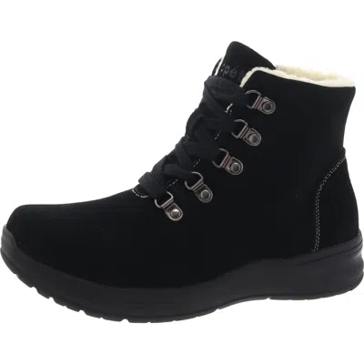 PROPÉT DEMI WOMENS SUEDE SHERPA LINED WINTER & SNOW BOOTS