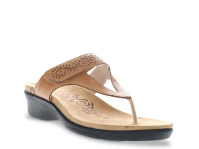 Propét Propet Extra Extra Wide Width Wynzie Flip Flop In Brown