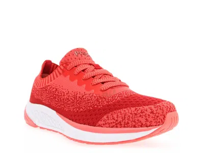 Propét Propet Extra Wide Width Ec5 Sneaker In Red