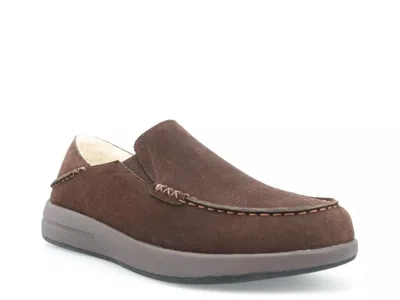 Propét Propet Extra Wide Width Edsel Slipper In Brown