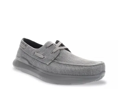 Propét Propet Extra Wide Width Viasol Boat Shoe In Gray